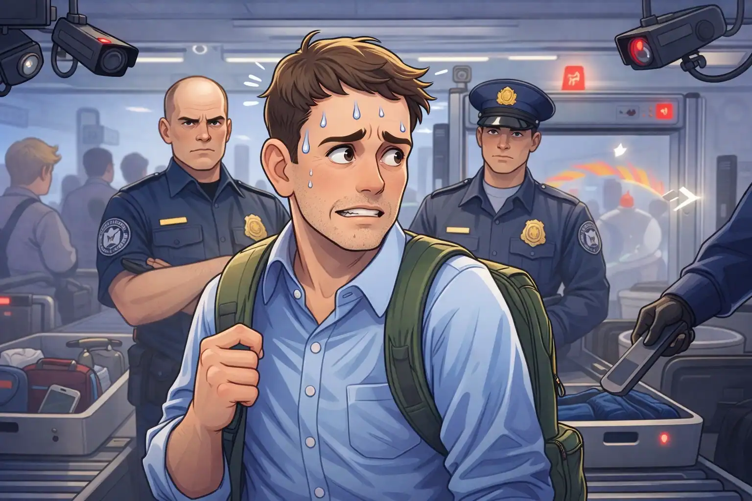 Why Do We Feel Nervous at Airport Security — Even When We've Done Nothing Wrong?