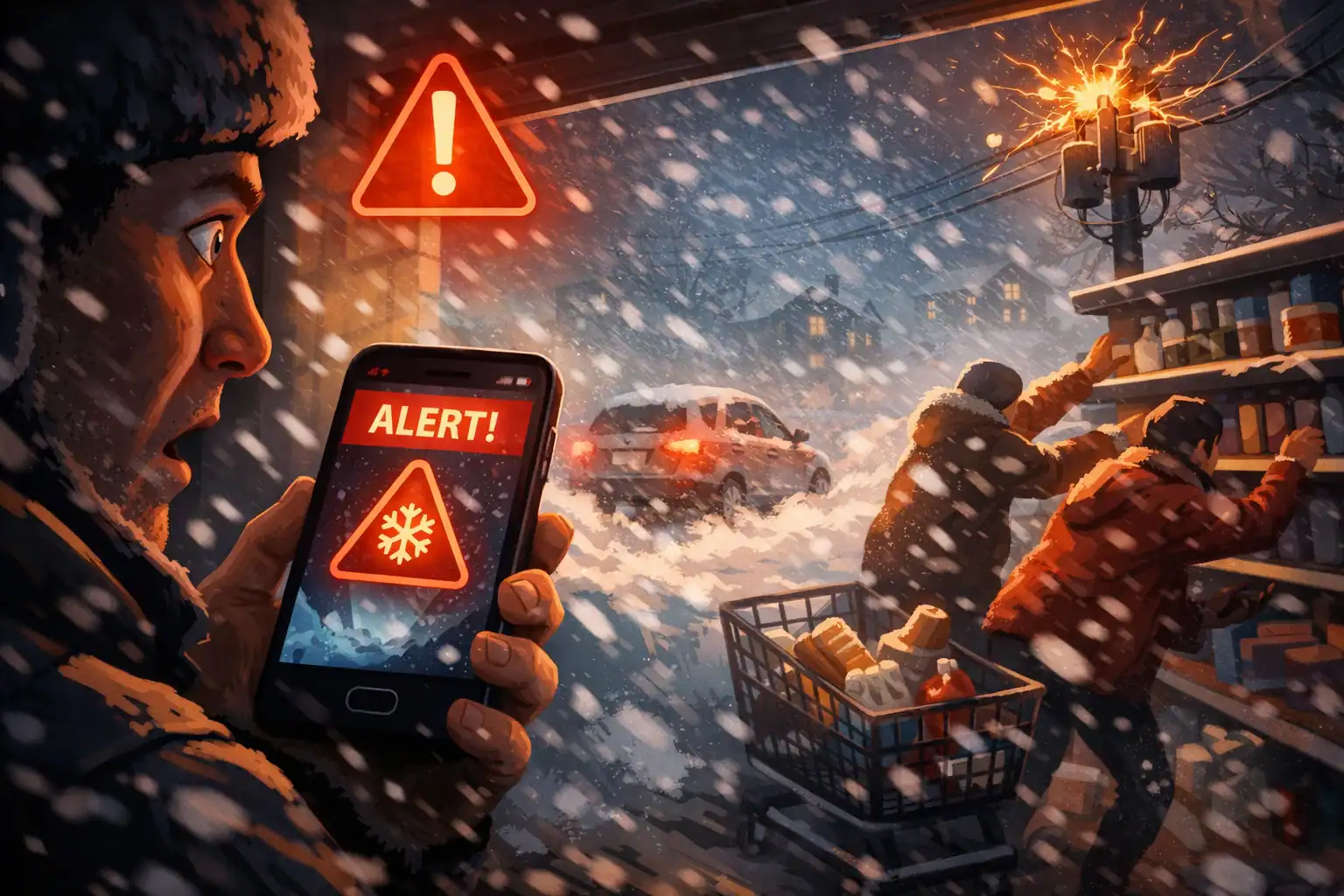 Why Do Blizzard Warnings Create Panic? The Psychology Behind Winter Storm Fear