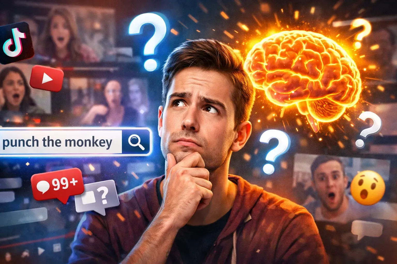 Why Is “Punch the Monkey” Trending? The Psychology Behind Viral Phrases