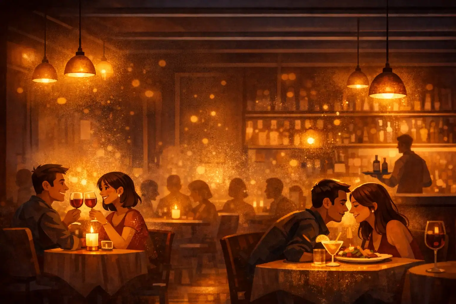 Why Restaurants Dim the Lights